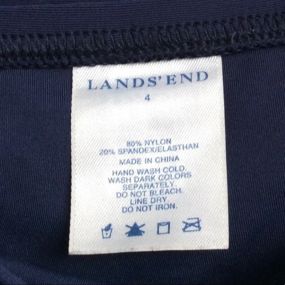 Lands’ End Tummy Control Mini Swim Skirt